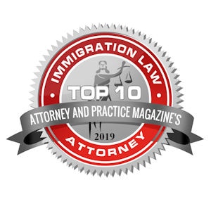 Attorney and Practice Magazines Immigration Law Attorney Top 10 2019