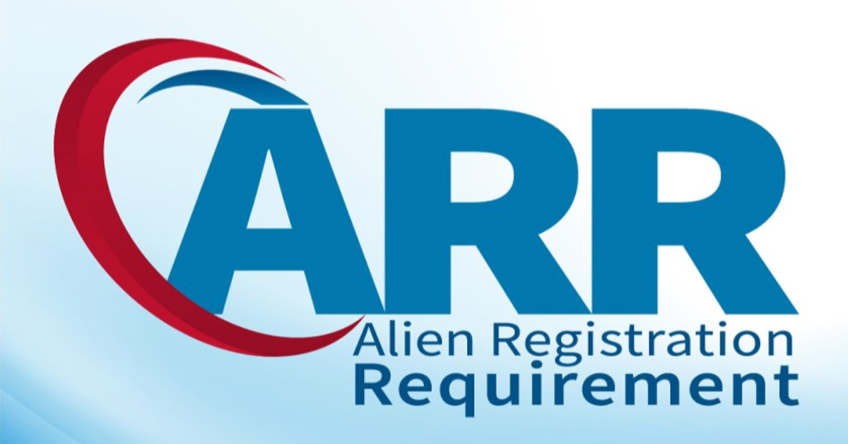 Alien Registration Requirements